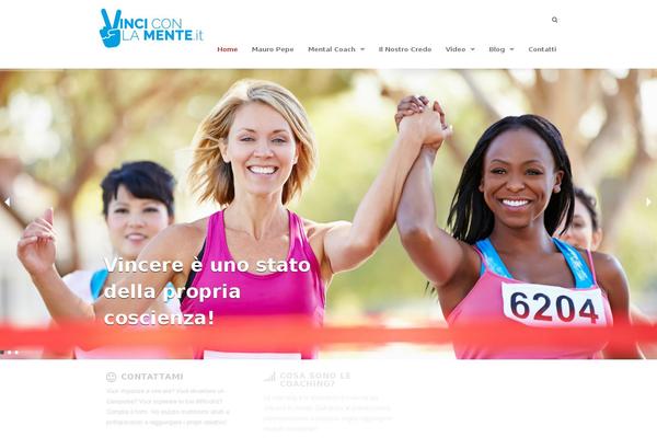 vinciconlamente.it site used Venusio5.4