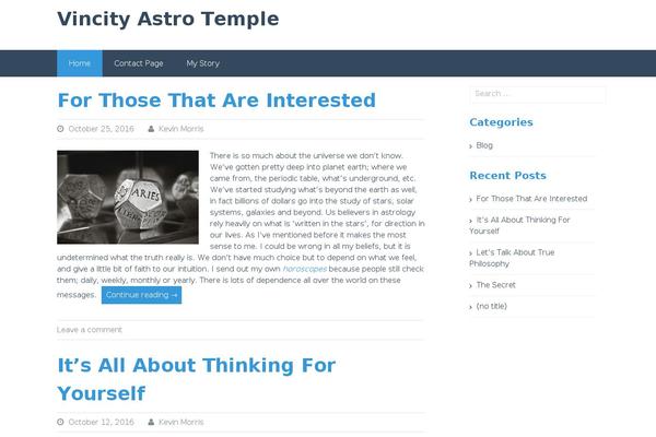 vincityastrotemple.com site used FlatOn