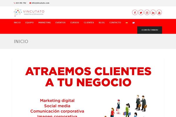 Trinity theme site design template sample