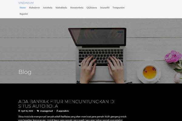 Public News theme site design template sample