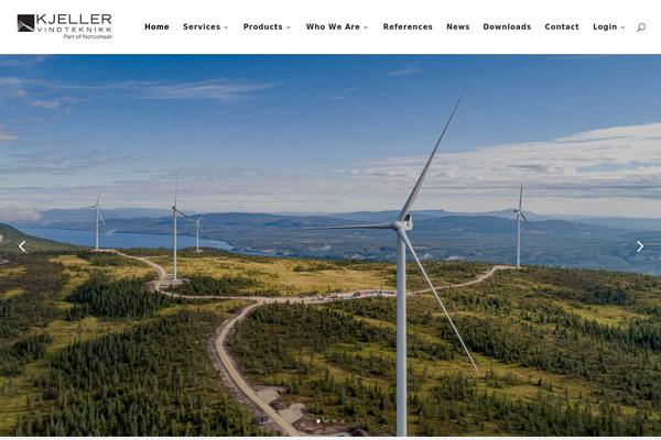 vindteknikk.com site used Divi-hemsida365