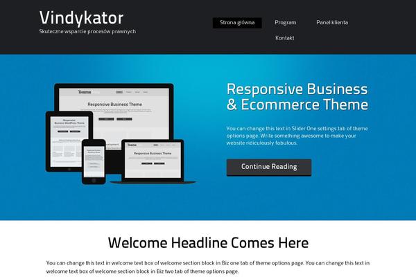 Site using iFeature Slider plugin