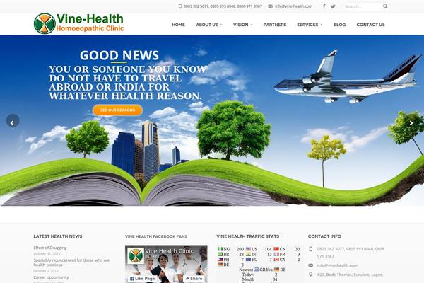 Savia theme site design template sample