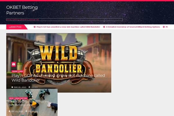 News Hunt theme site design template sample