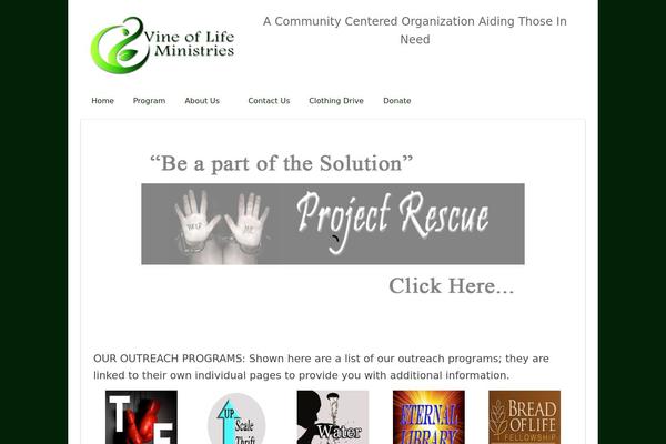 Site using Easing Slider plugin
