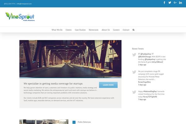 Avada theme site design template sample