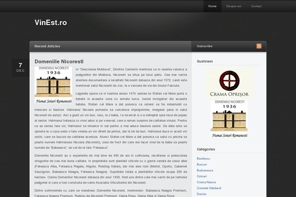 Traction theme site design template sample