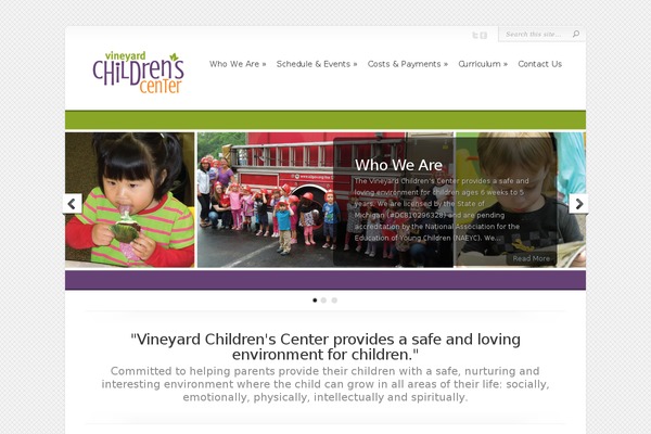 Chameleon theme site design template sample