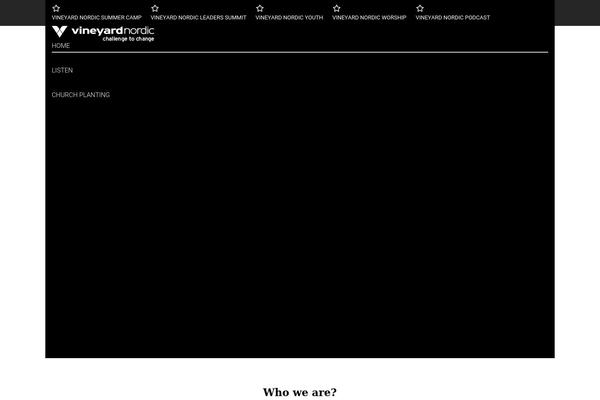 The7 Child theme site design template sample