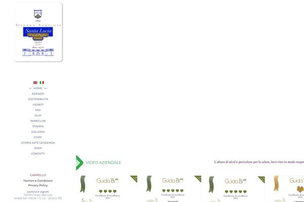 Aperitif theme site design template sample