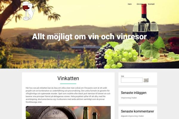 One Pageily theme site design template sample