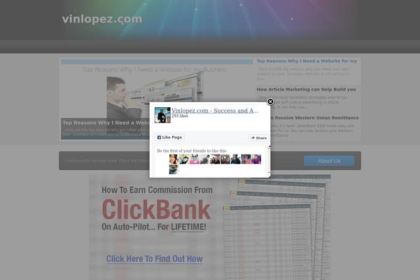 Kronos theme site design template sample