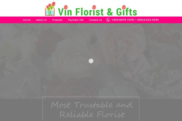 vinnflorist.com site used Vinflorist