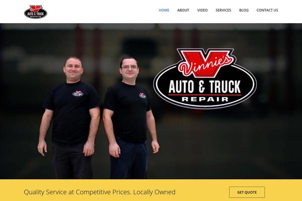 vinniesautotruck.com site used Autopress