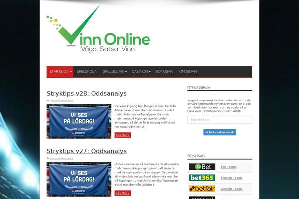 Jarida theme site design template sample
