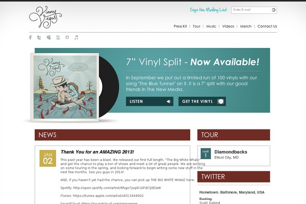 Boilerplate theme site design template sample