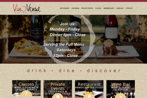 NUVO theme site design template sample