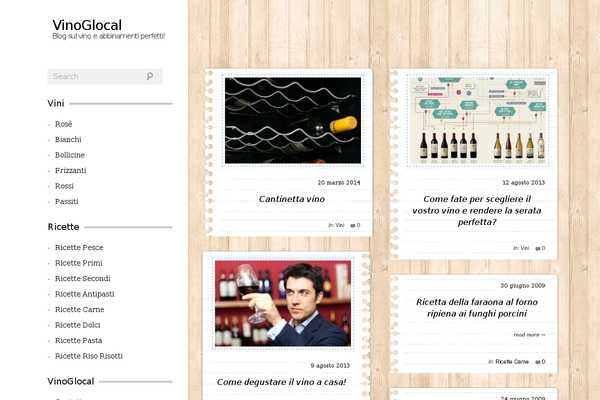 vinoglocal.it site used CookingPress