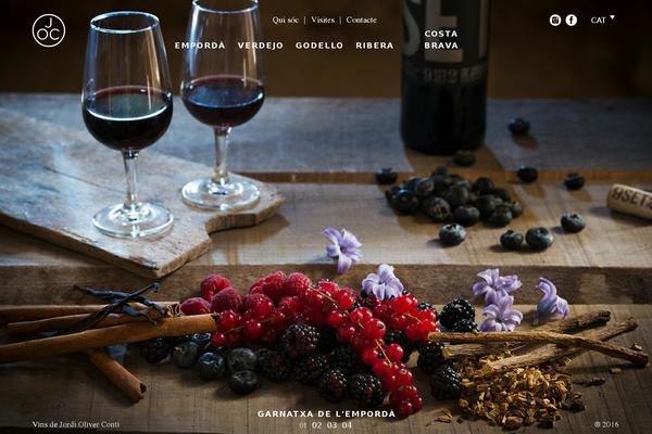 Joc theme site design template sample
