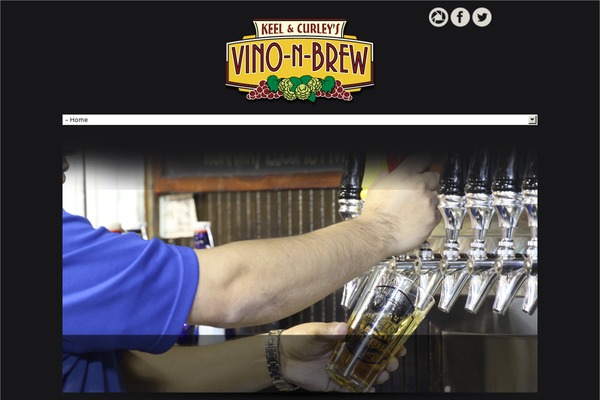 Vino theme site design template sample