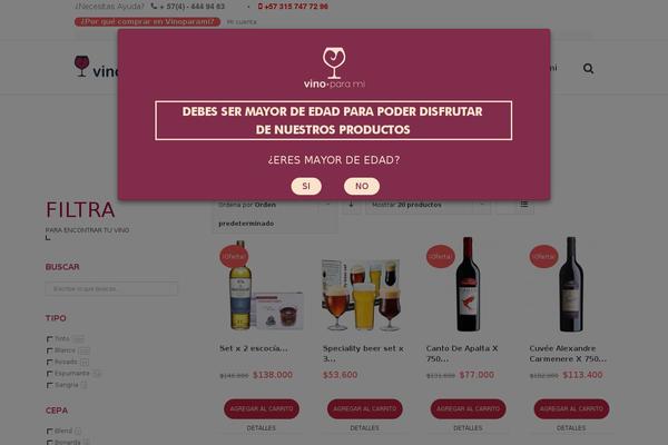 Avada Child theme site design template sample
