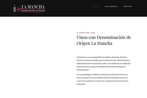 Villenoir theme site design template sample