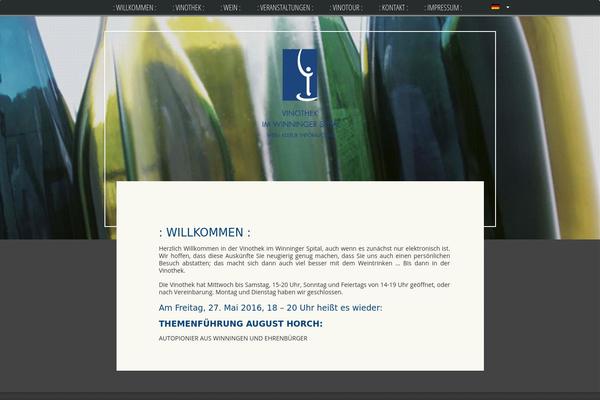 Linguini theme site design template sample