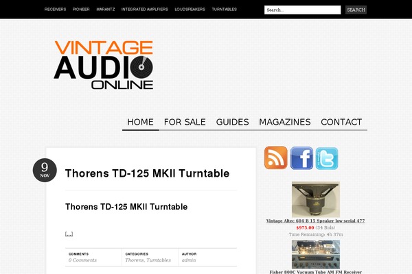 Bueno theme site design template sample