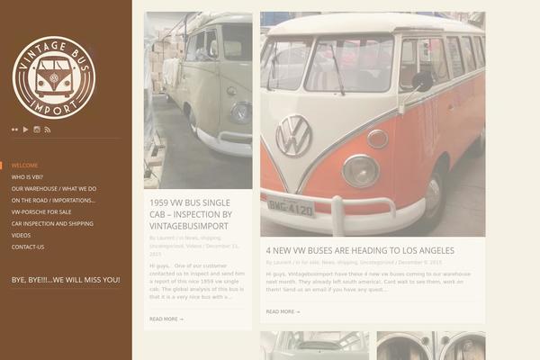 Oldcar theme site design template sample