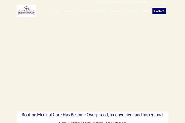 Virtue_premium_child theme site design template sample