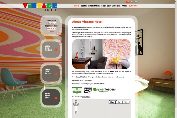 vintagehotel.be site used Vintage