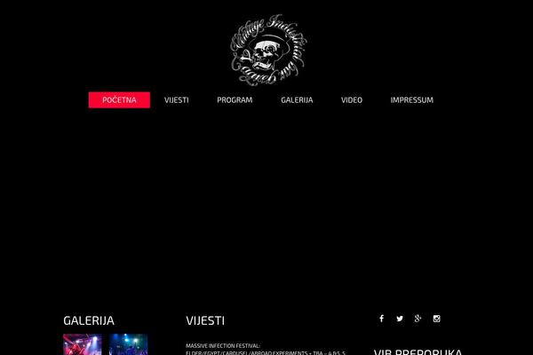 Soundboard theme site design template sample