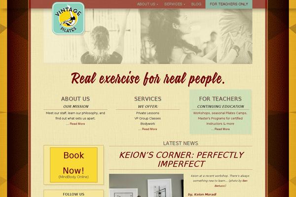 vintagepilates.com site used Adventure