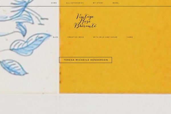 Florence theme site design template sample