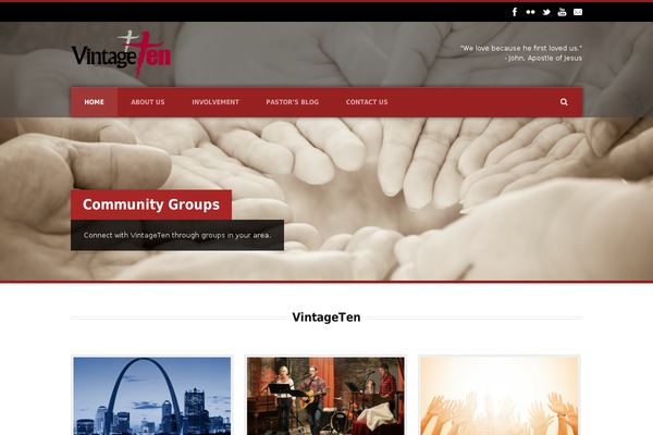 Real Church v1.04 theme site design template sample