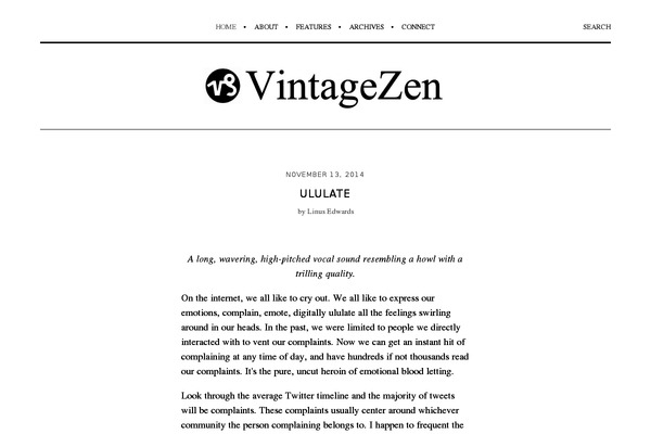 15Zine theme site design template sample