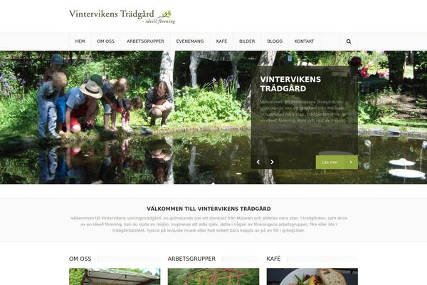 Nova theme site design template sample