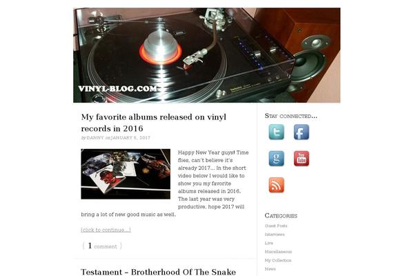 Site using Social Connect Widget plugin