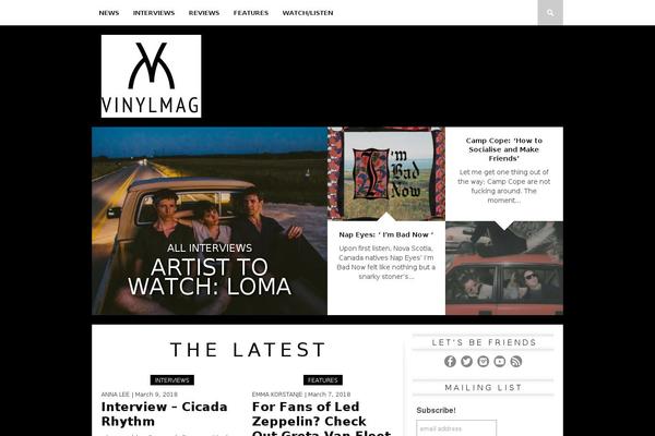 Minimalist Writer theme site design template sample