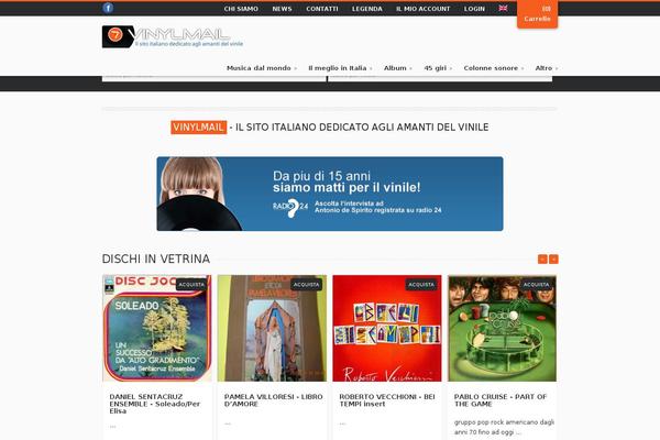 Musica theme site design template sample