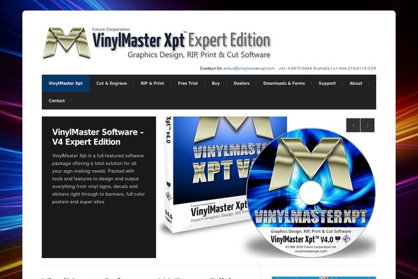 Site using Delightful Downloads plugin