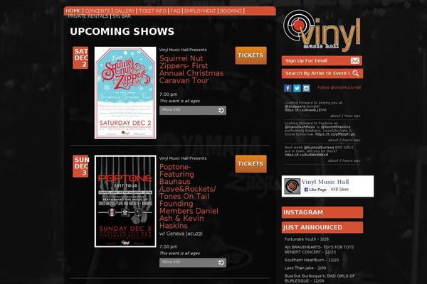vinylmusichall.com site used Material Design Google