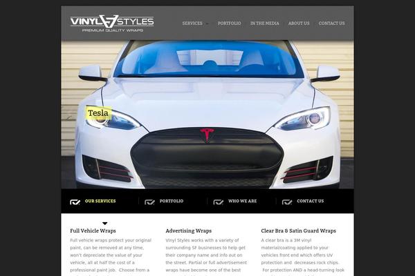 Dope theme site design template sample