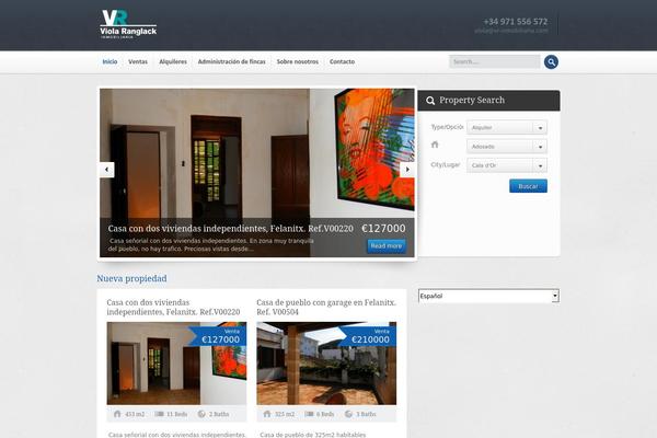Locality theme site design template sample