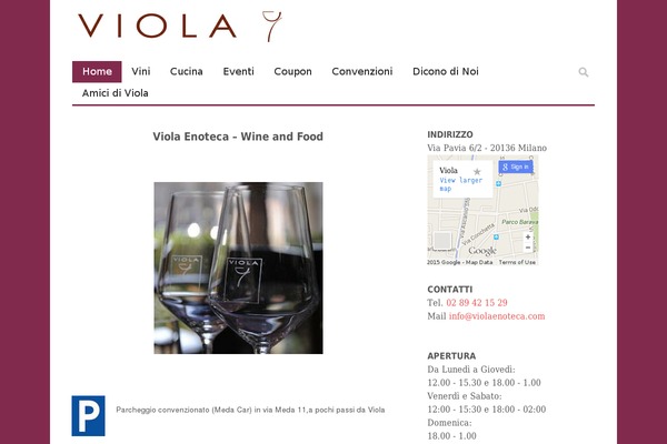 Ciola theme site design template sample