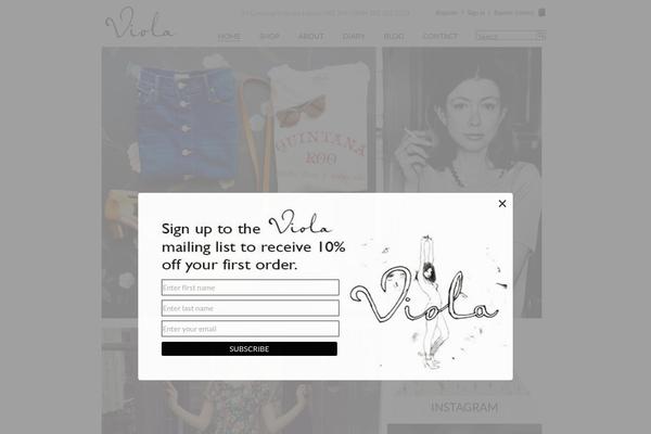 violalondon.com site used Viola