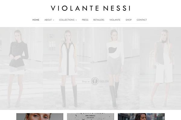 violantenessi.com site used Oxygen