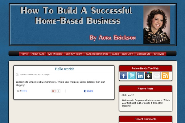 FlexSqueeze theme site design template sample