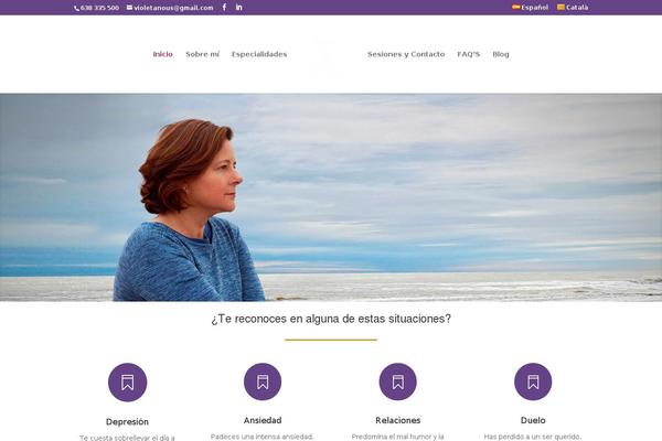 Xenia theme site design template sample