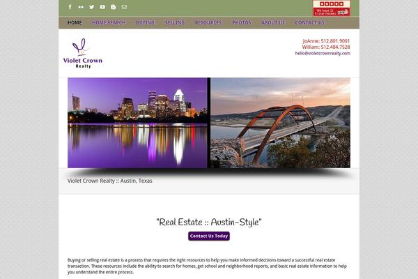 Site using Advanced iFrame plugin